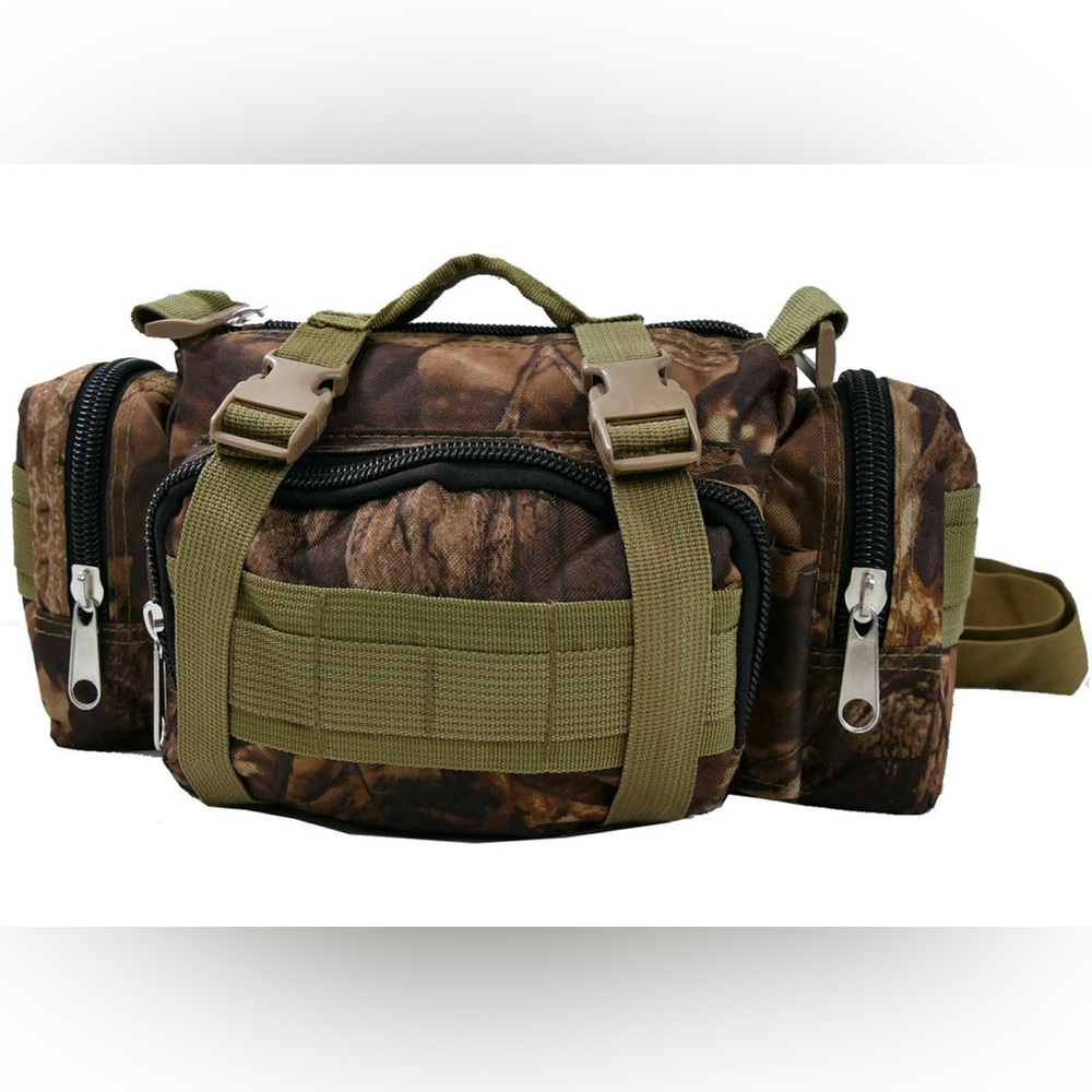 "E-Z Roll" Real Tree Print Hunting Multi-functional Bag/Sling Bag/Fanny Pack